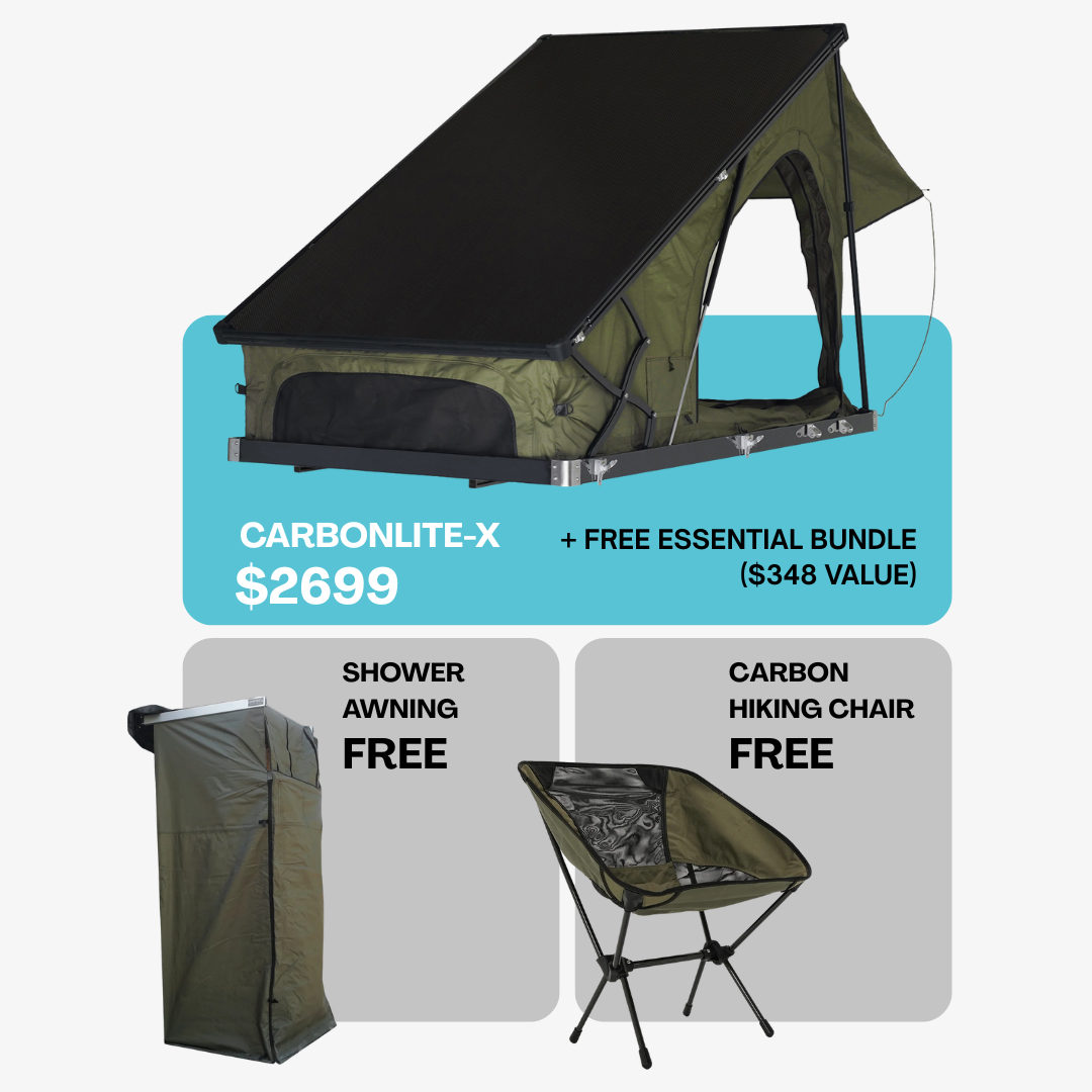 Carbonlite-X Rooftop Tent – Inspired Overland
