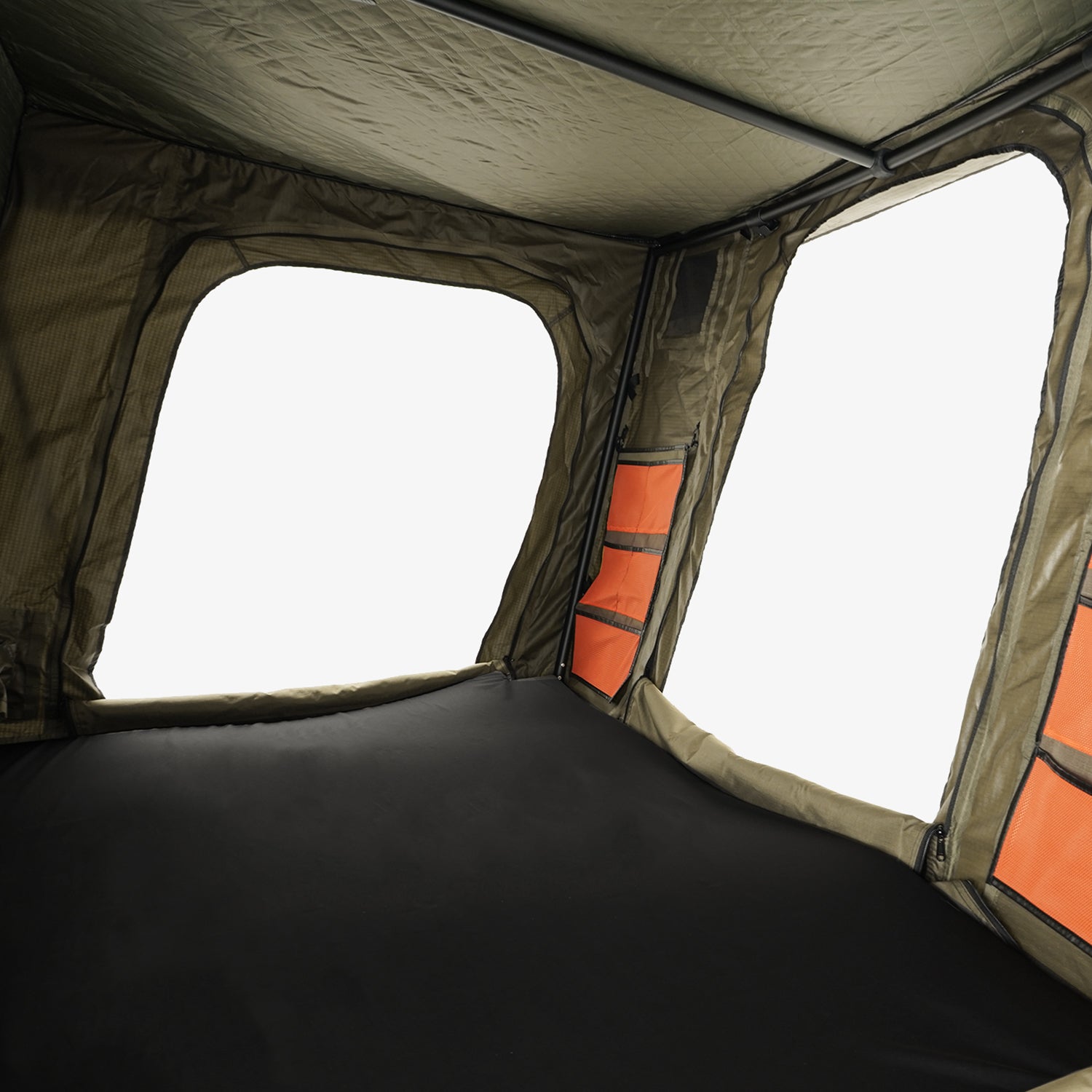 jeep roof tent inside Trailpeak Rooftop Tent – Inspired Overland