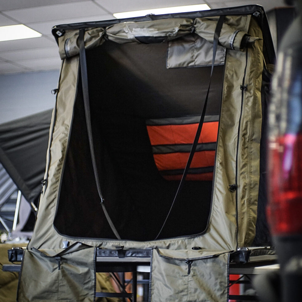 INSPIRED OVERLAND Aフレームテント Standard Lightweight Rooftop Tent – Inspired Overland